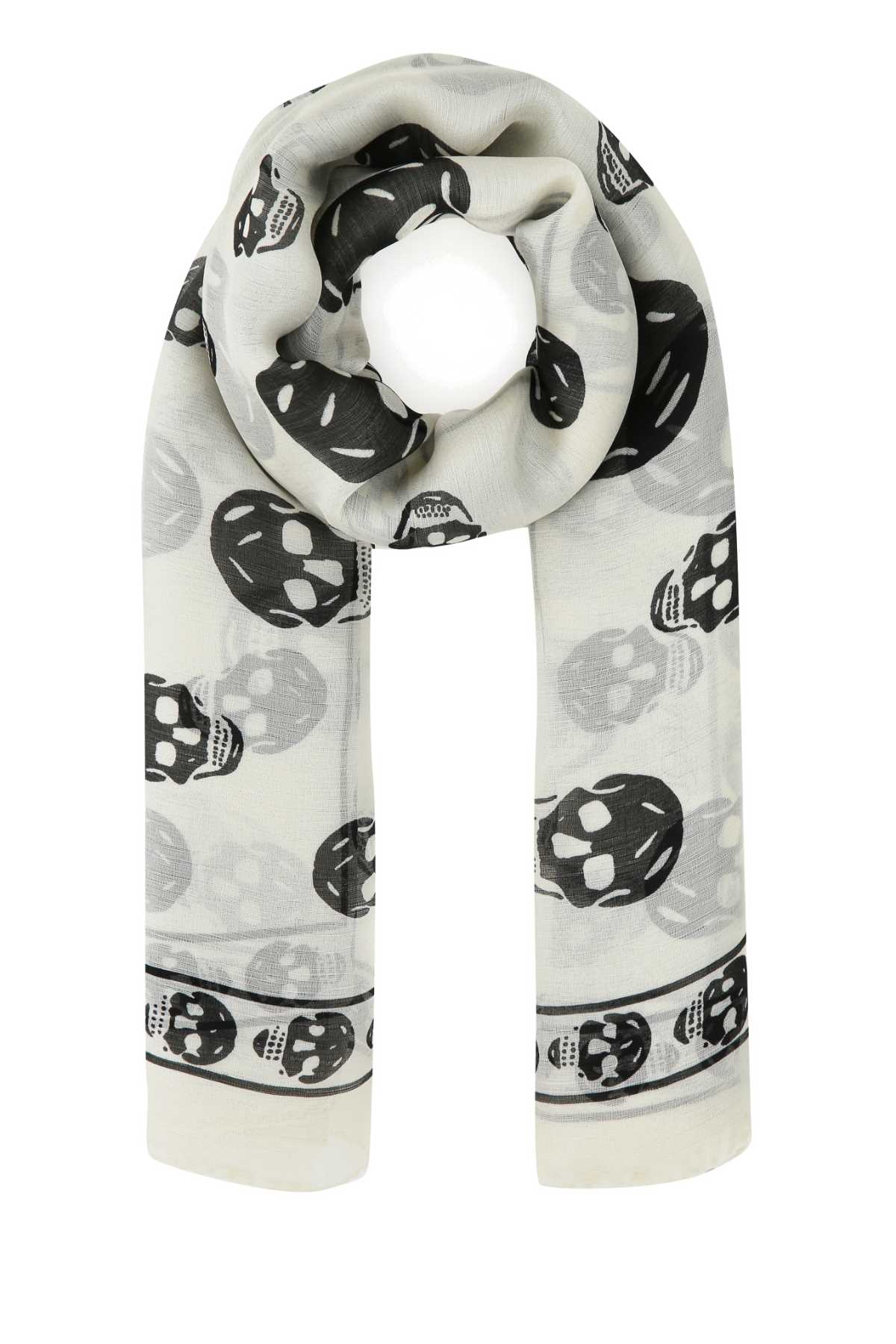 Alexander McQUEEN SKULL SCARF 5577173052Q9260