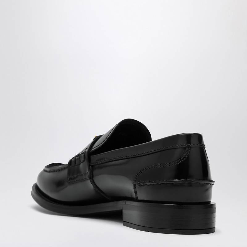 Prada Black brushed leather loafer 1D813NA020055Q_PRADA-F0002