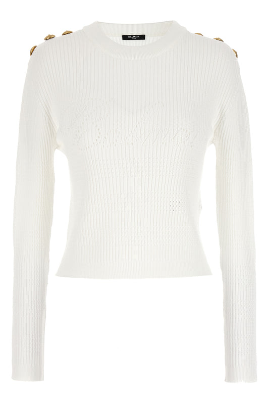 Balmain 'BALMAIN' SWEATER CF1KA003KF240FA