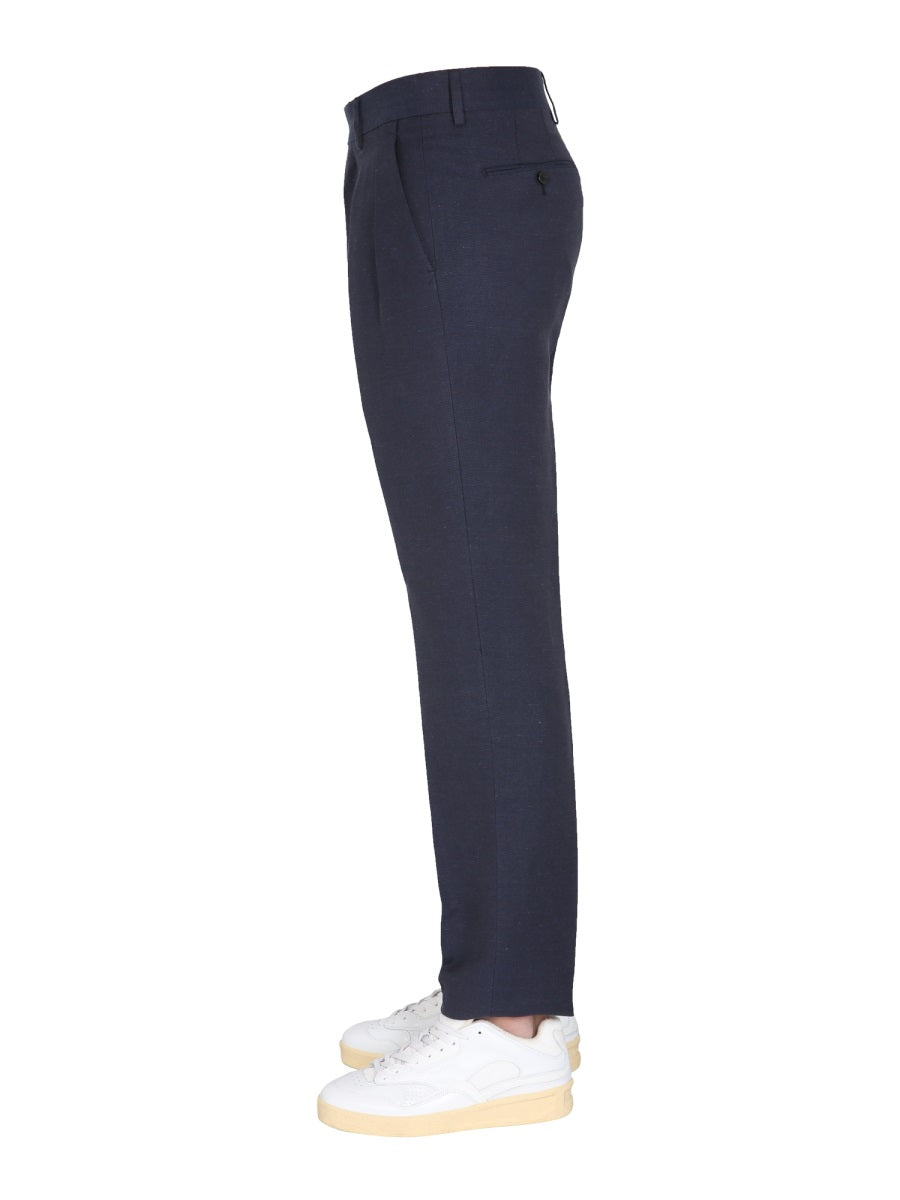 LARDINI REGULAR FIT TROUSERS EM40737EMA58434840