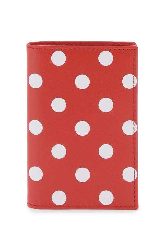 Comme Des Garçons Wallet polka-dot bifold wallet SA6400PDRED