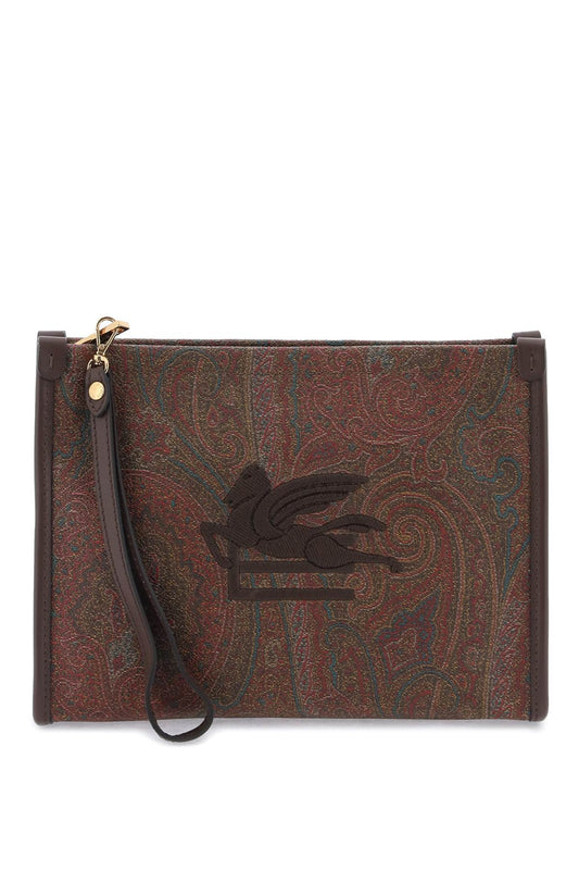 ETRO paisley pouch with embroidery MP2C0002AA012M0019