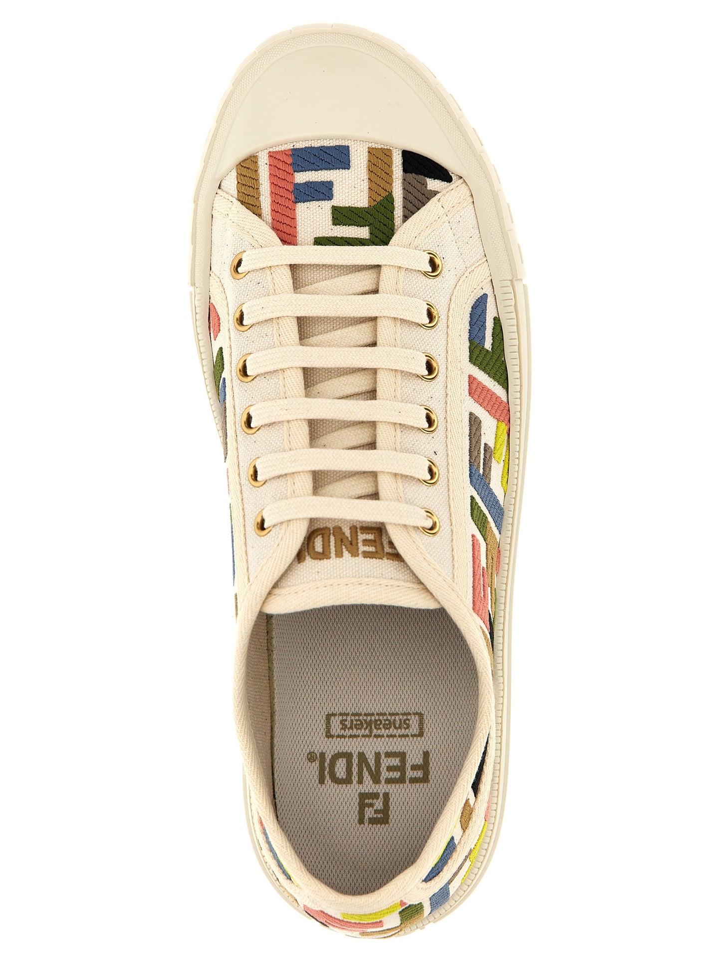 FENDI 'DOMINO' SNEAKERS 8E8325ARIVF1C4T