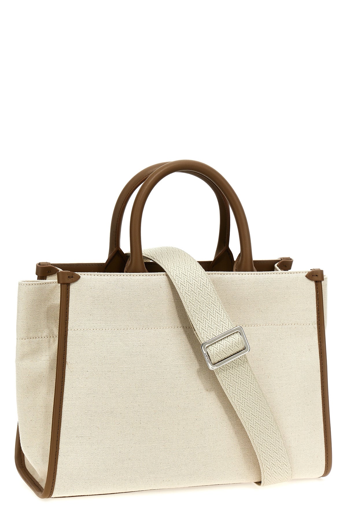 LANVIN LOGO CANVAS SHOPPING BAG LWBGTC01CAN1P24D528