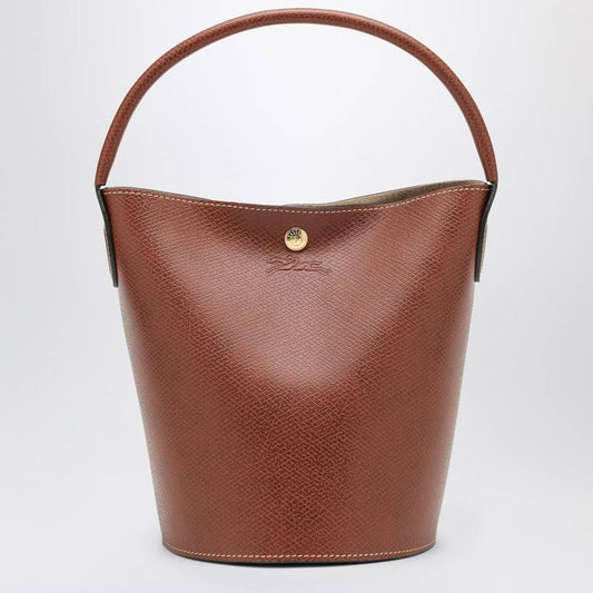 LONGCHAMP S Épure Brown Bucket Bag 10161HYZP_LONG-035