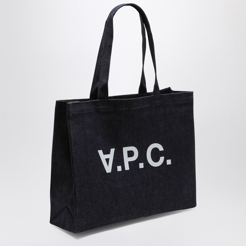 A.P.C. Blue denim Daniela shopping bag COCSX-M61446COP_APC-IAI