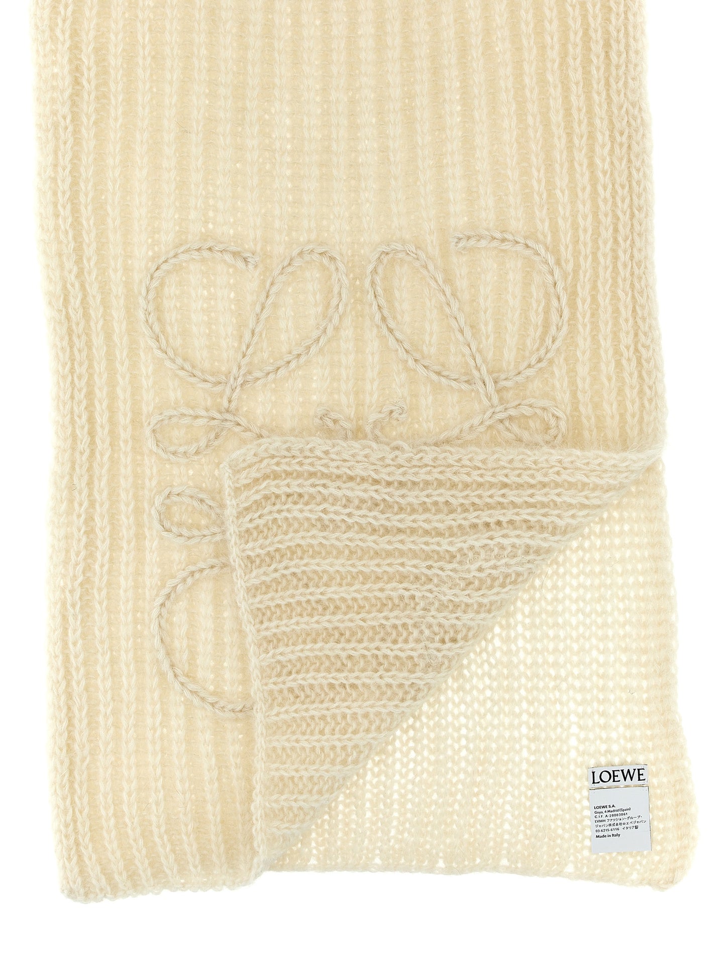 LOEWE 'ANAGRAM' SCARF F811487X532100