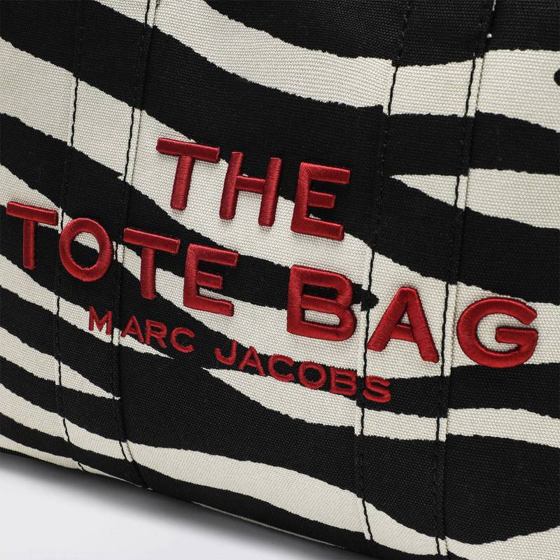 Marc Jacobs Medium tote bag in canvas with zebra print 2F4HTT021H05COP_MARC-005