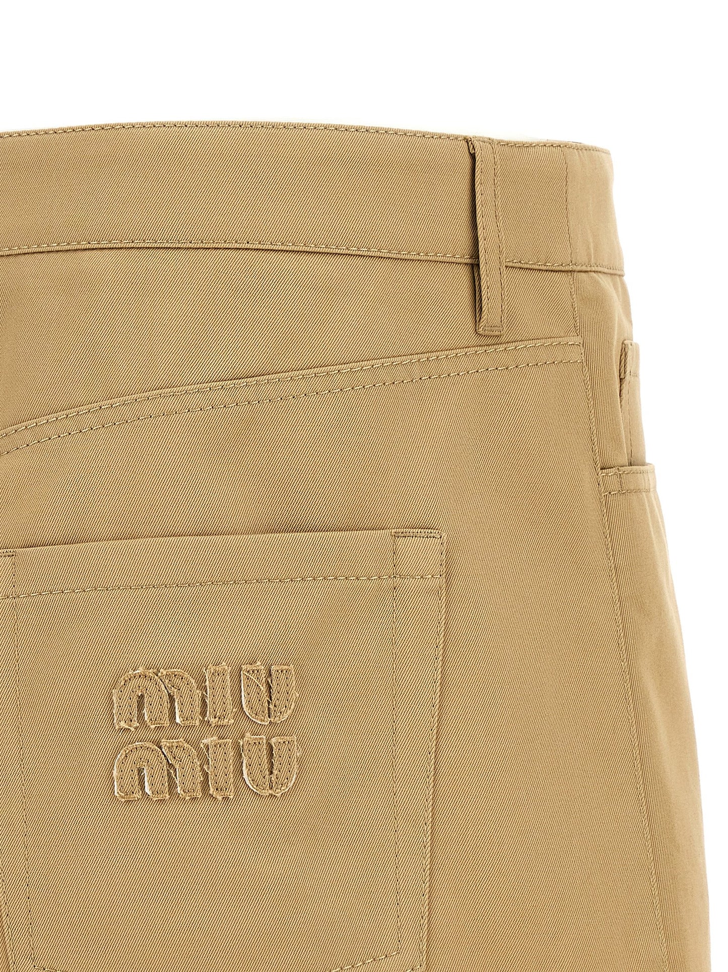 MIU MIU CHINOS SKIRTS MG2241SOOO1UPXF0065