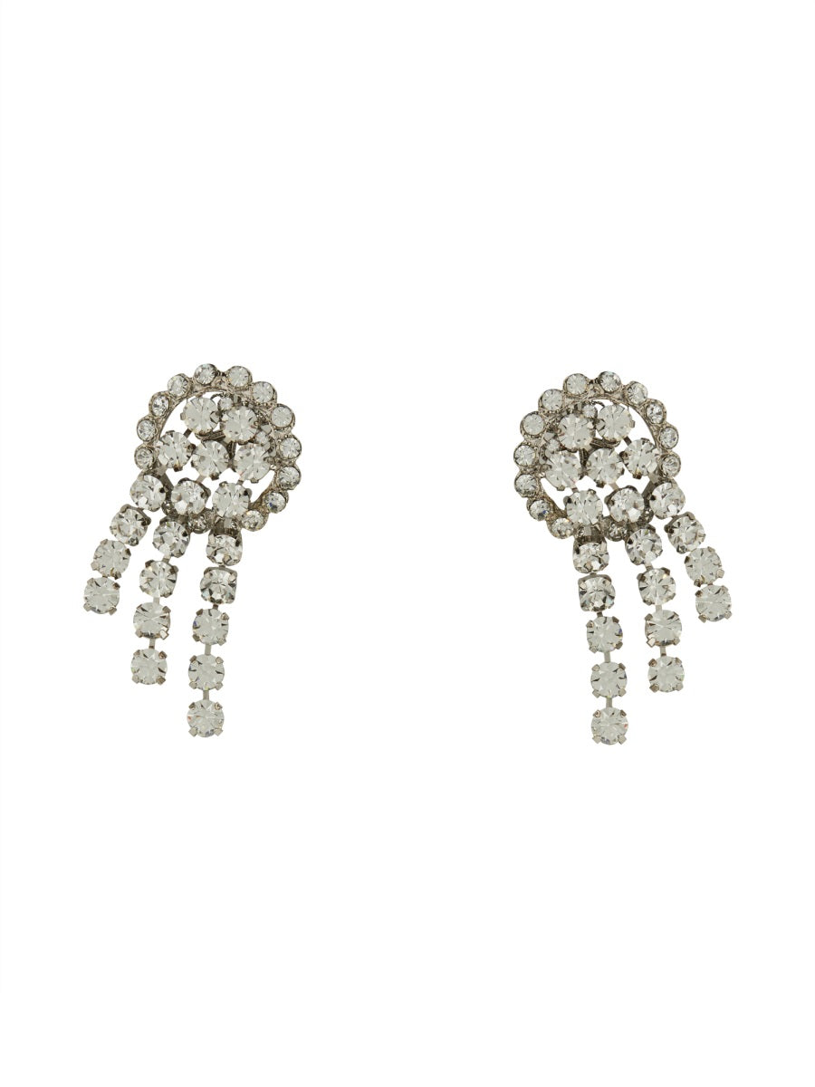 ALESSANDRA RICH CRYSTAL CASCADE EARRINGS FABA2735J004001