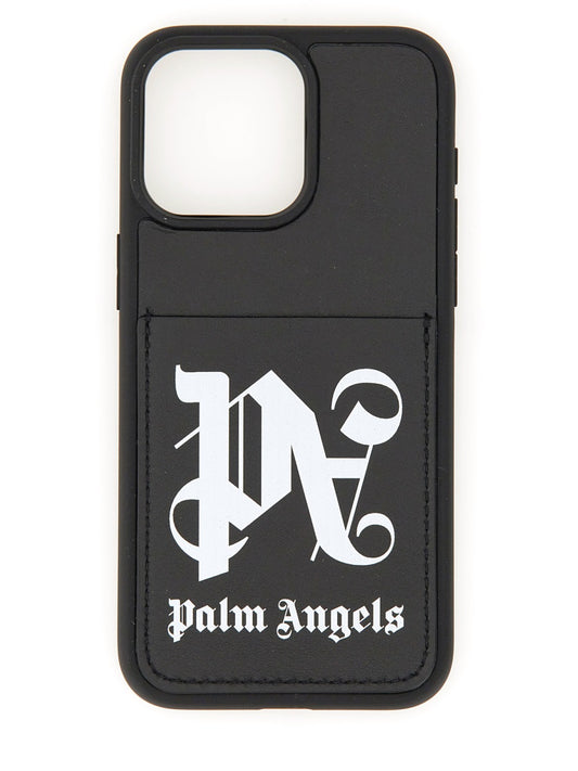 Palm Angels CASE FOR IPHONE 15 PRO MAX PMPA056R24LEA0011003