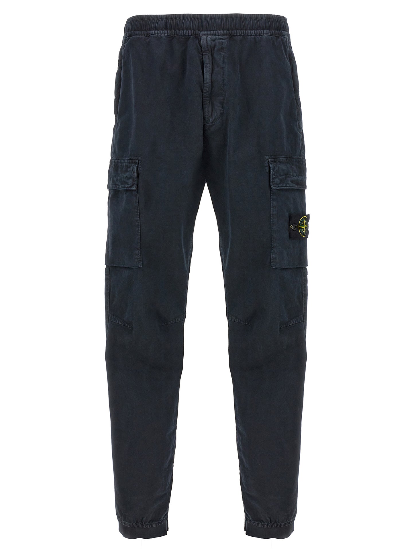 STONE ISLAND LOGO PATCH CARGO PANTS 8115313L1A0120