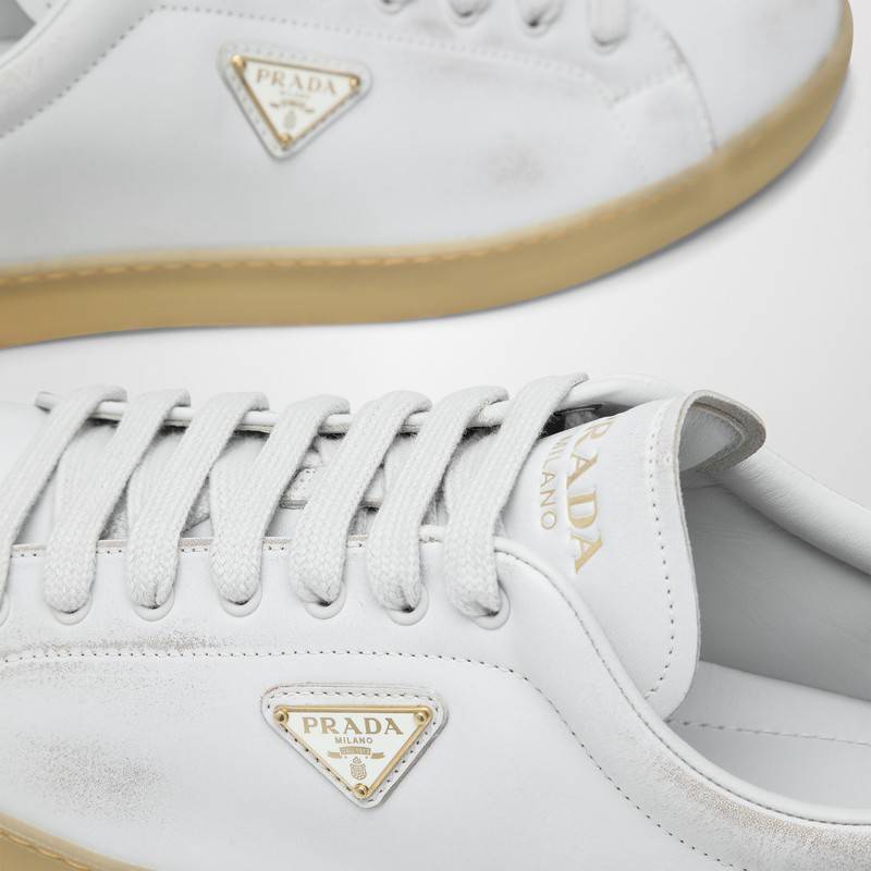 Prada White worn effect sneaker 2EE413G0013LPQQ_PRADA-F097W