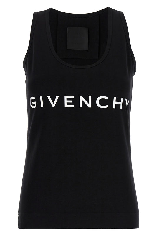 GIVENCHY LOGO PRINT TANK TOP BW70AZ3YAC001