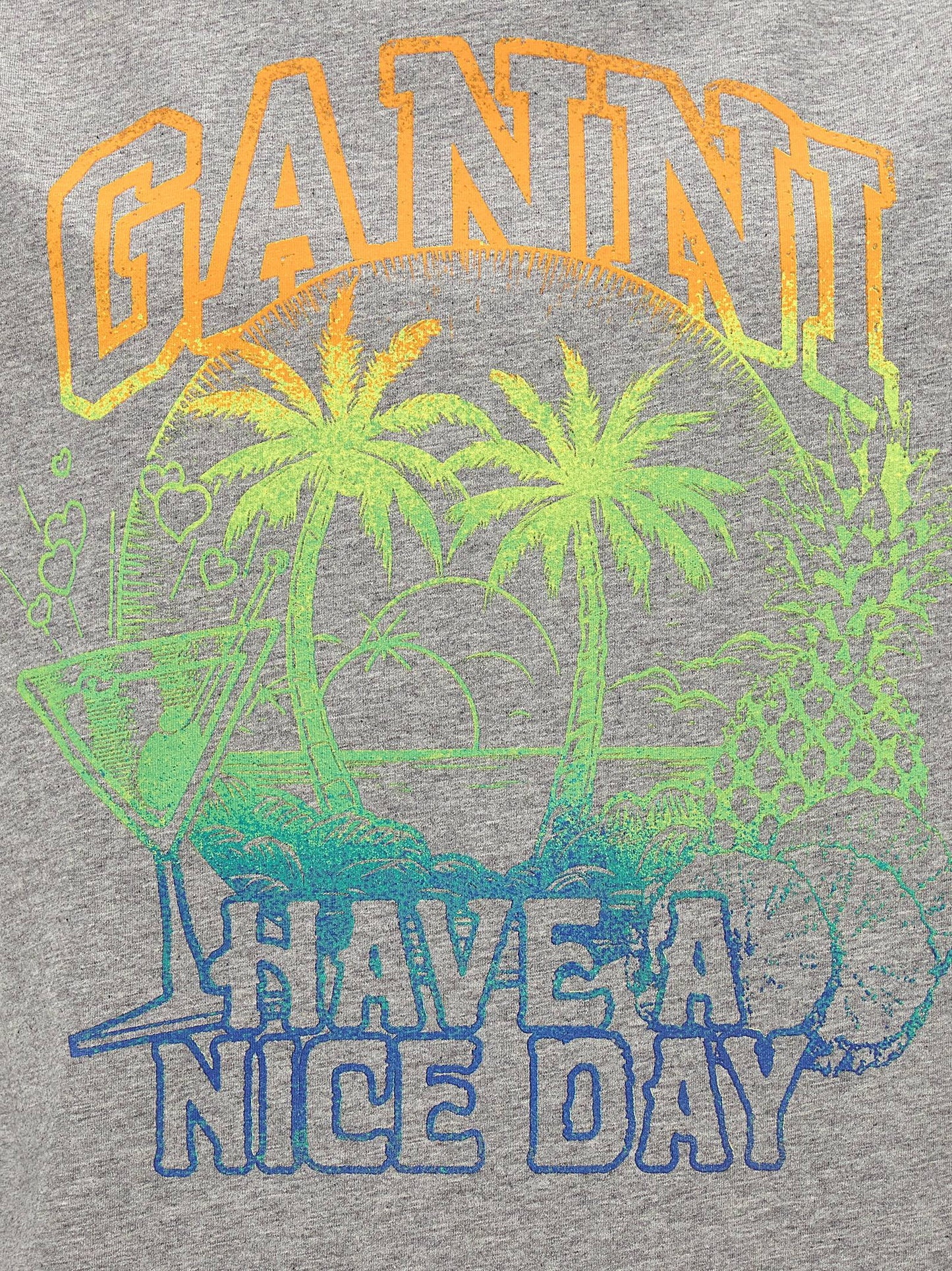 GANNI 'HAVE A NICE DAY' T-SHIRT T3920921