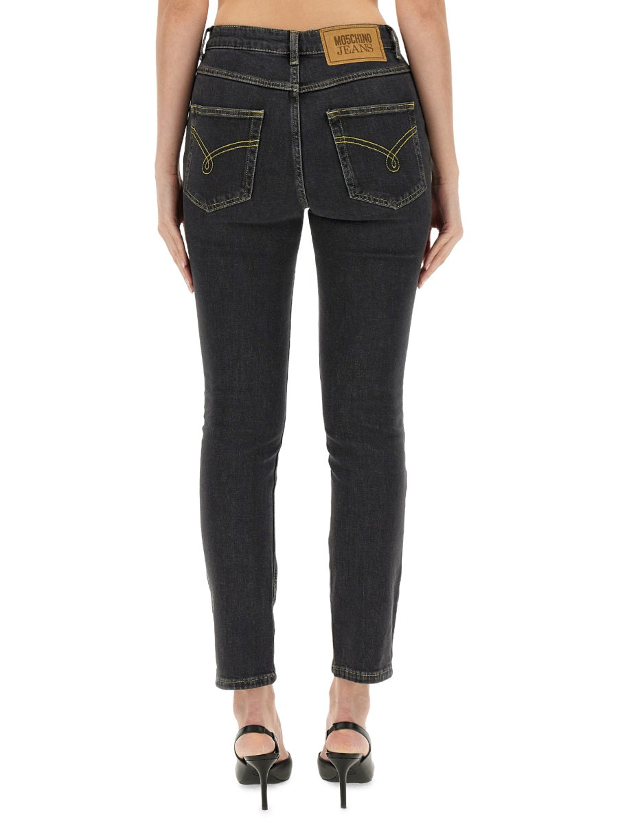 MOSCHINO JEANS SKINNY FIT JEANS 032732381555