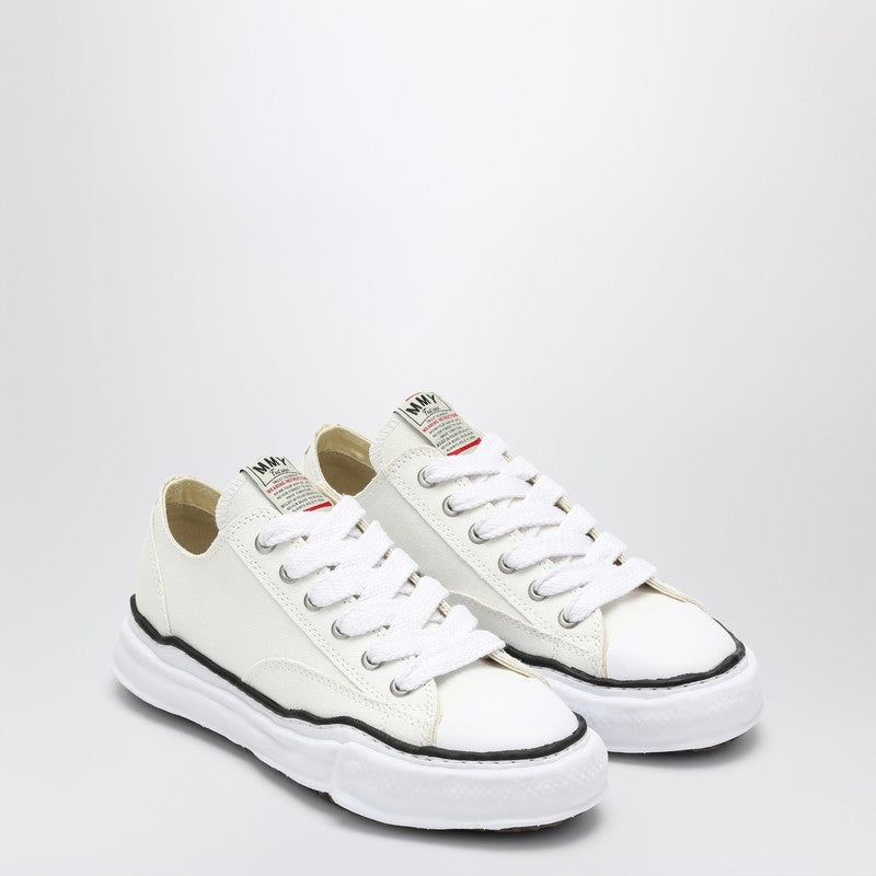 Maison Mihara Yasuhiro White Peterson Low sneakers in canvas A11FW702COP_MIHAR-WHT