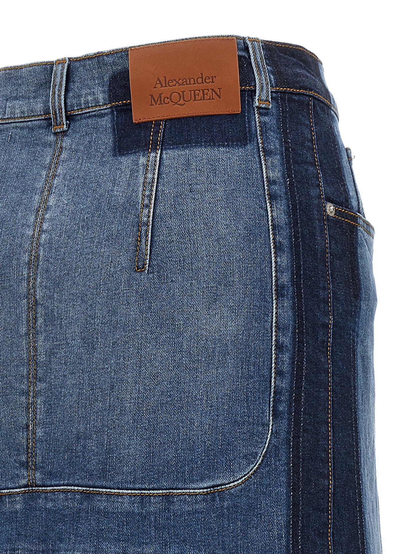 Alexander McQUEEN DENIM SKIRT 780574QMACL4109