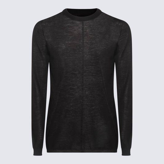 Rick Owens Sweaters Black RU02D6622ML09