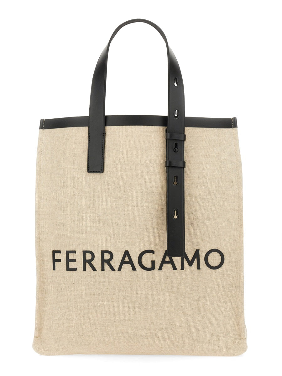 FERRAGAMO TOTE BAG WITH LOGO 764870241297001