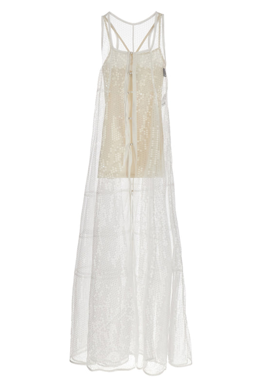 JACQUEMUS 'LE ROBE DENTELLE' DRESS 23H233DR068WHITE