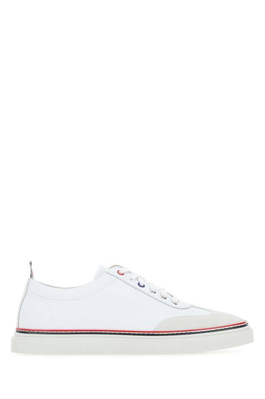 Thom Browne LOW-TOP LEATHER SNEAKER MFD137A06107100