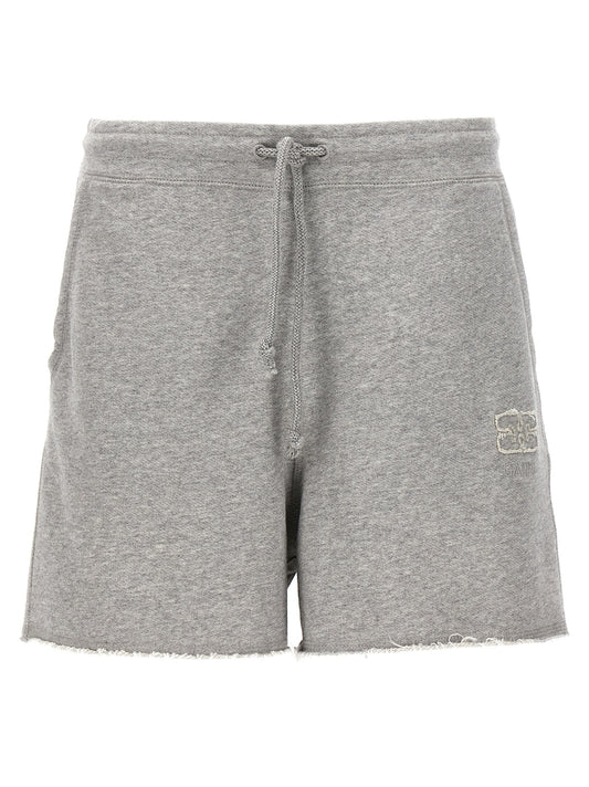 GANNI sweatshorts in cotton french terry T3679921