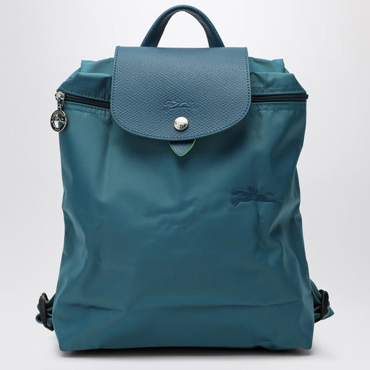 LONGCHAMP Le Pliage Green paon-coloured backpack M L1699919P_LONG-P89