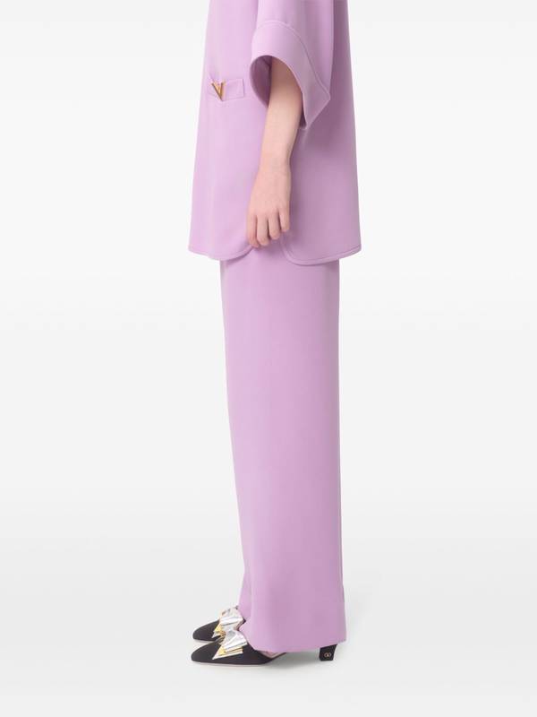 Valentino Garavani Valentino Trousers Lilac BRB6861MMR3H