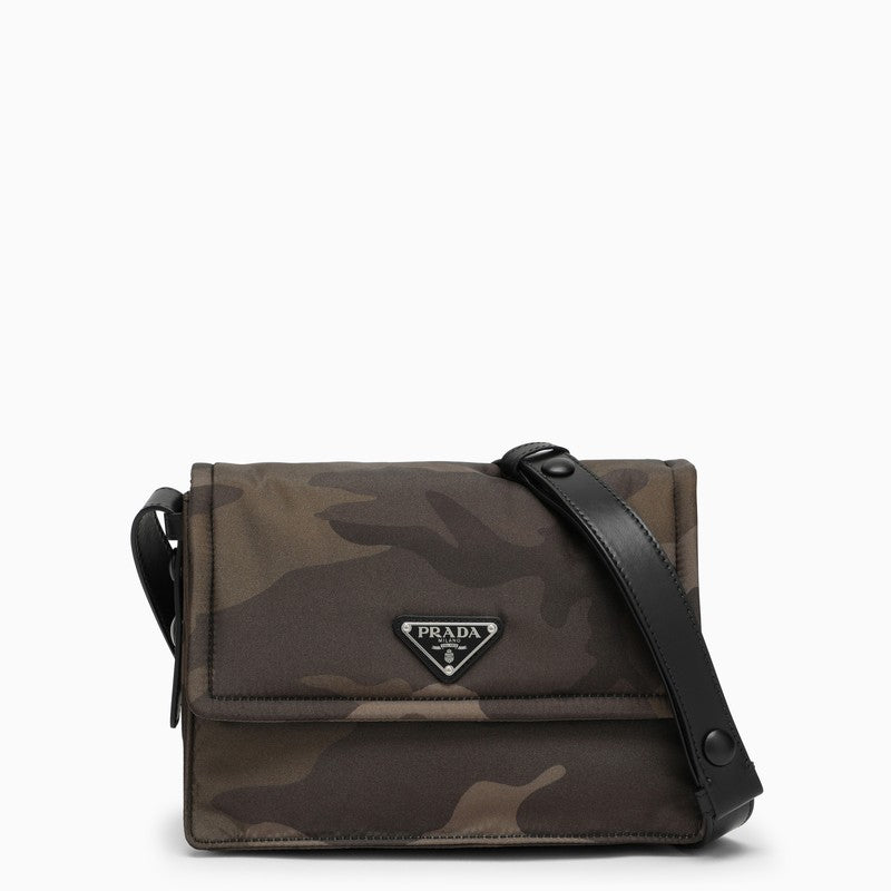 Prada Small camouflage shoulder bag in padded Re-Nylon 1BD313OOO2C0ZN_PRADA-F0334