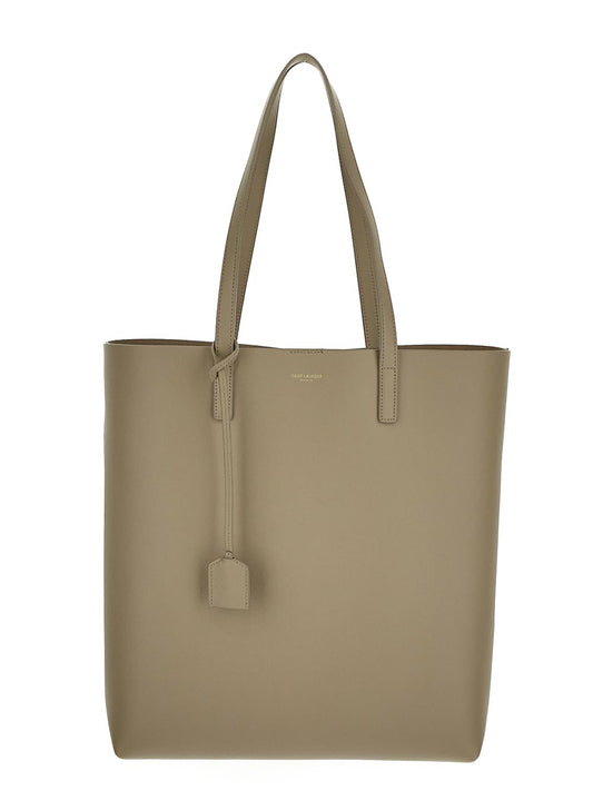 SAINT LAURENT Shopping Bags beige