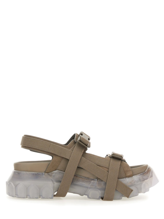 Rick Owens LEATHER SANDAL RU01D3885LBK0340