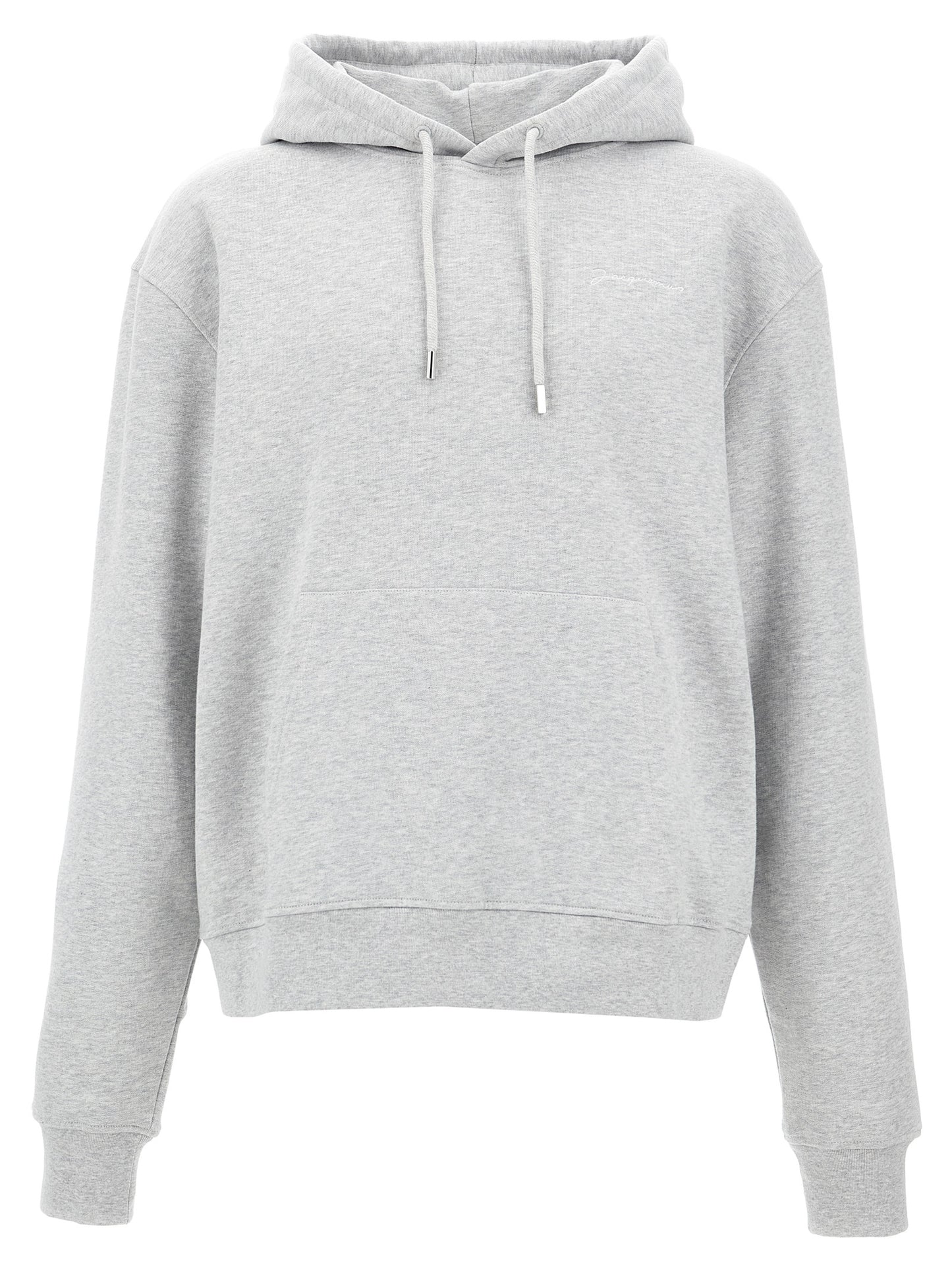 JACQUEMUS 'LE SWEATSHIRT BRODÉ' HOODIE 22H245JS3102120GREY2