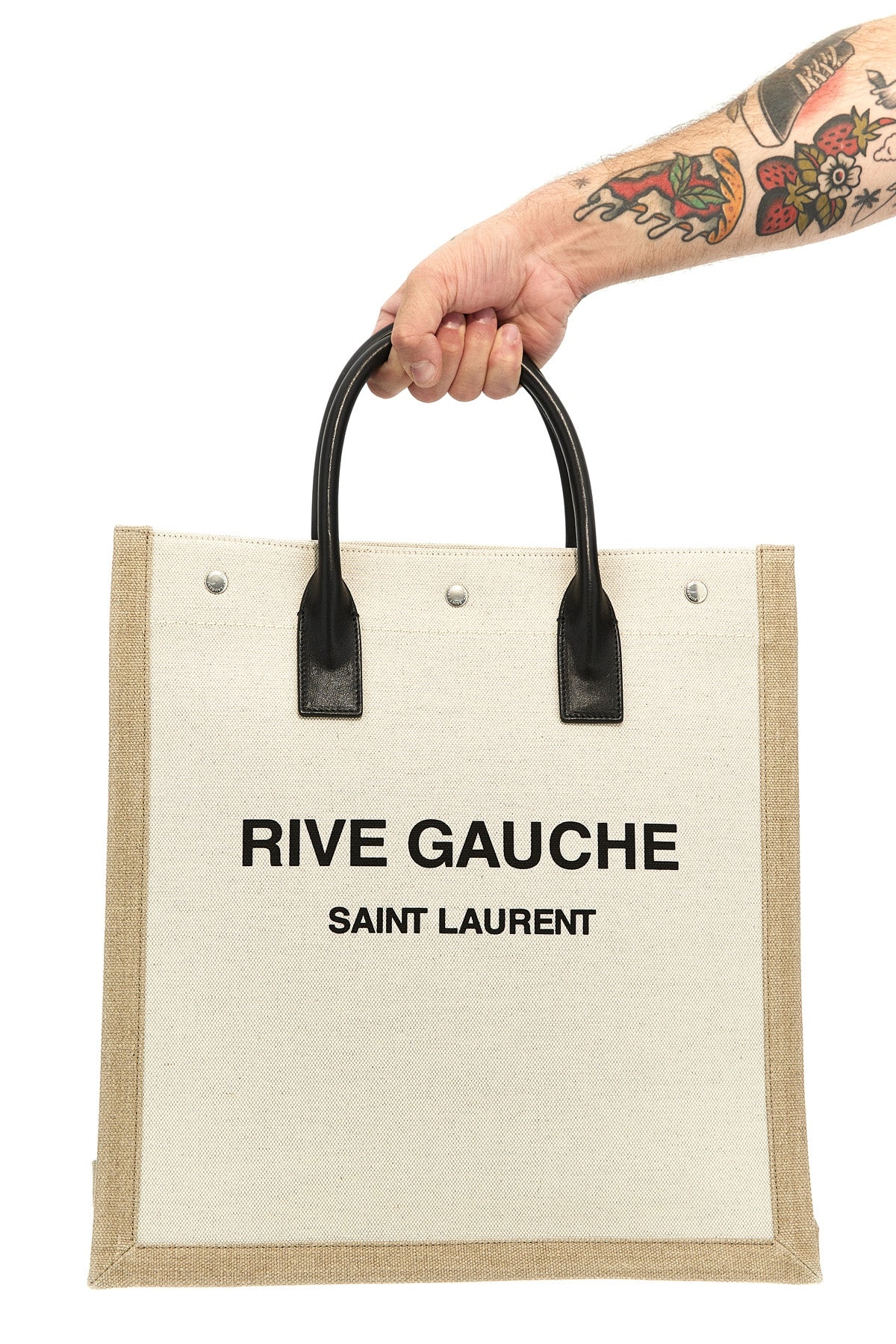 Saint Laurent 'RIVE GAUCHE NORTH/SOUTH' SHOPPING BAG 632539FAAVU9054