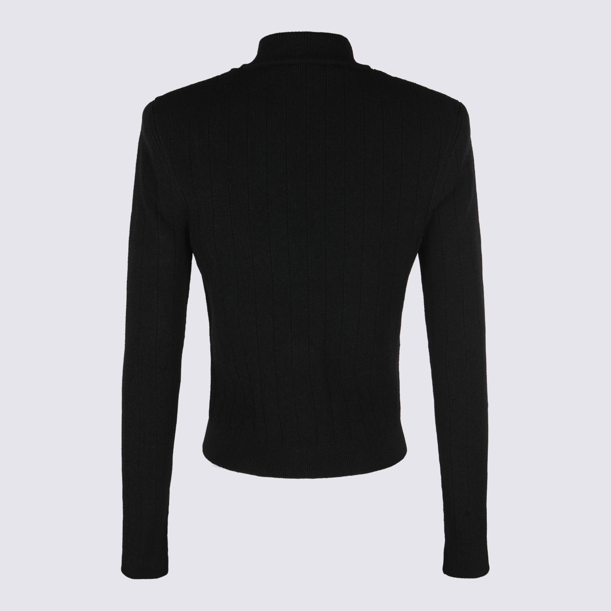 Balmain Sweaters Black DF1KL007KB070PA