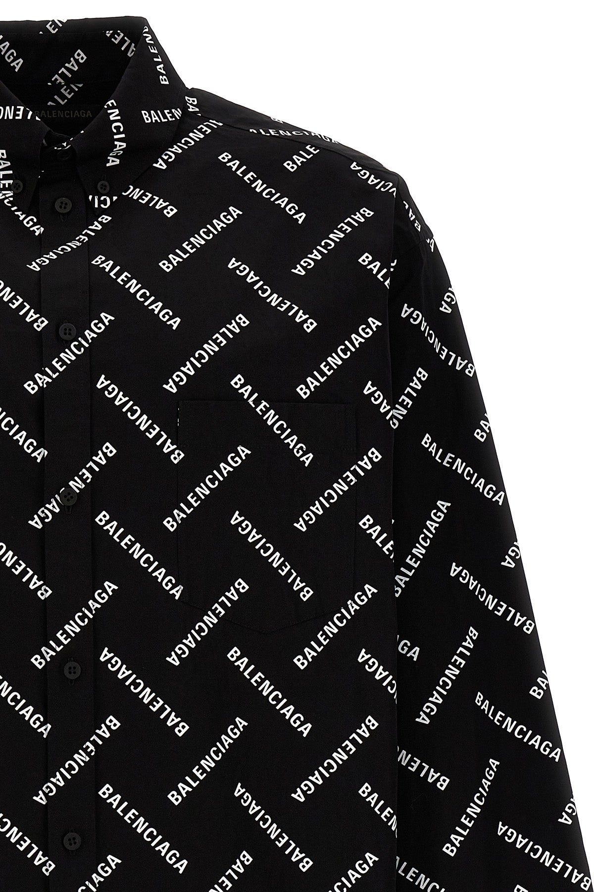 Balenciaga LOGO PRINT SHIRT 662983TPLA41070