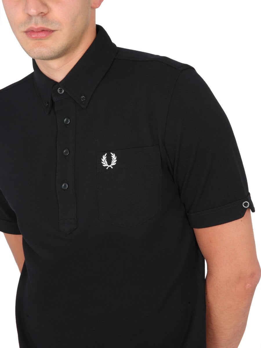 FRED PERRY POLO WITH LOGO EMBROIDERY FP-M5604102