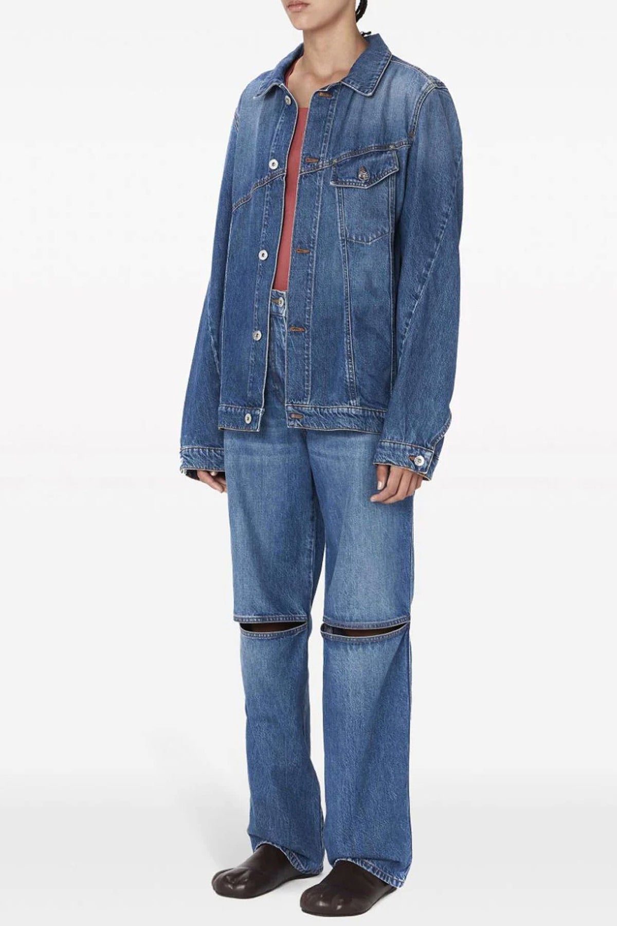 JW Anderson 'TWISTED' DENIM JACKET DJ0030PG1164804