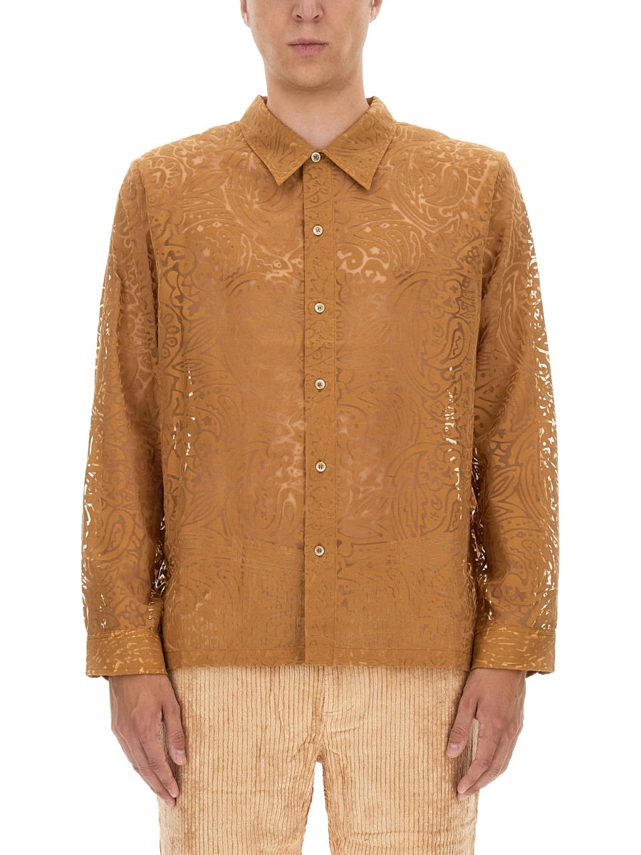 Séfr MAUI SHIRT PREFW23MAUITERTERRACOTTA