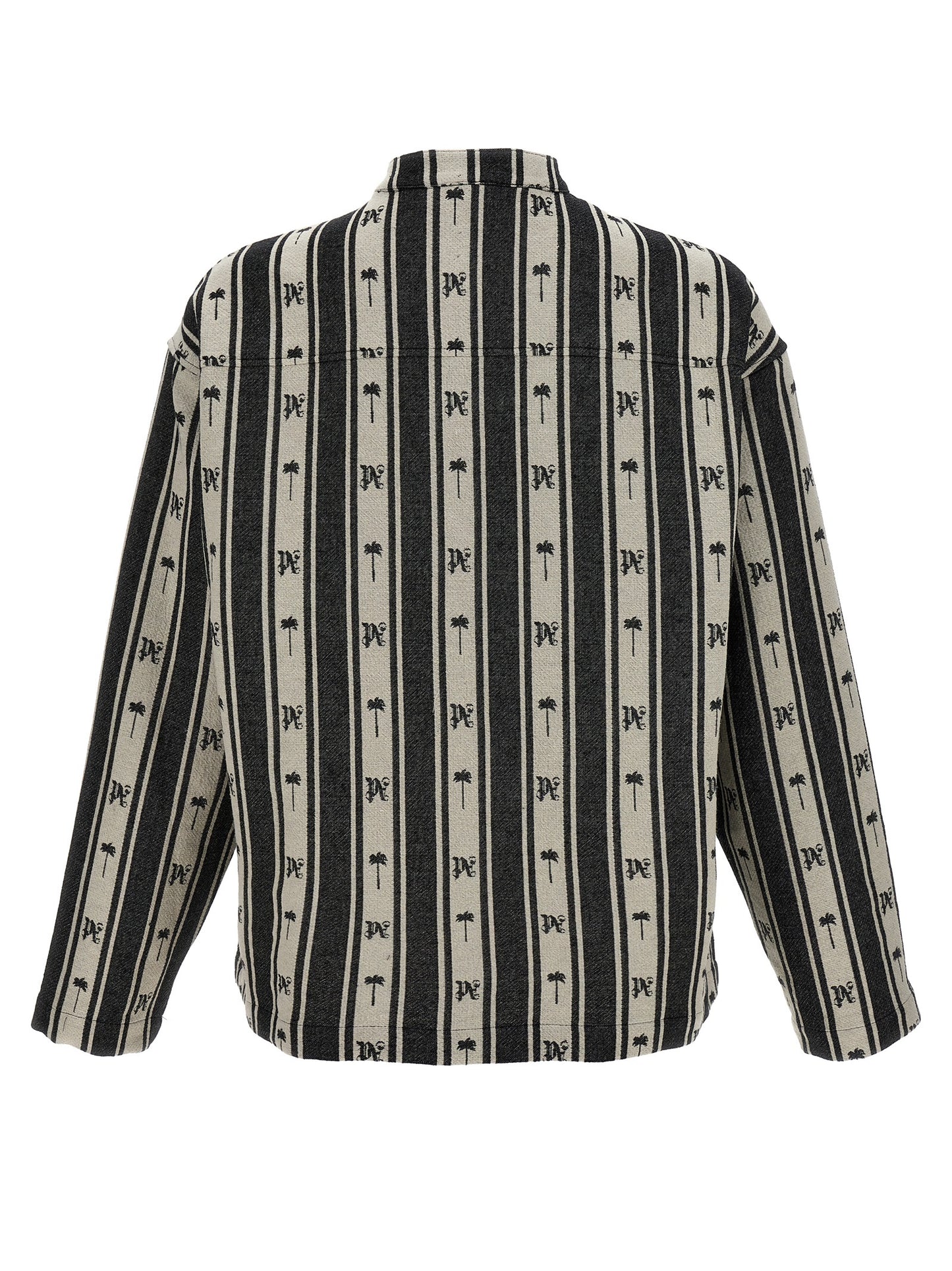 Palm Angels 'METAL FRAME STRIPES' OVERSHIRT PMES027S24FAB00103100310