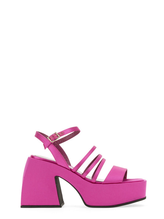 NODALETO BULLA CHIBI SANDAL NO11-28-124SCHOCKINGPINKSATIN