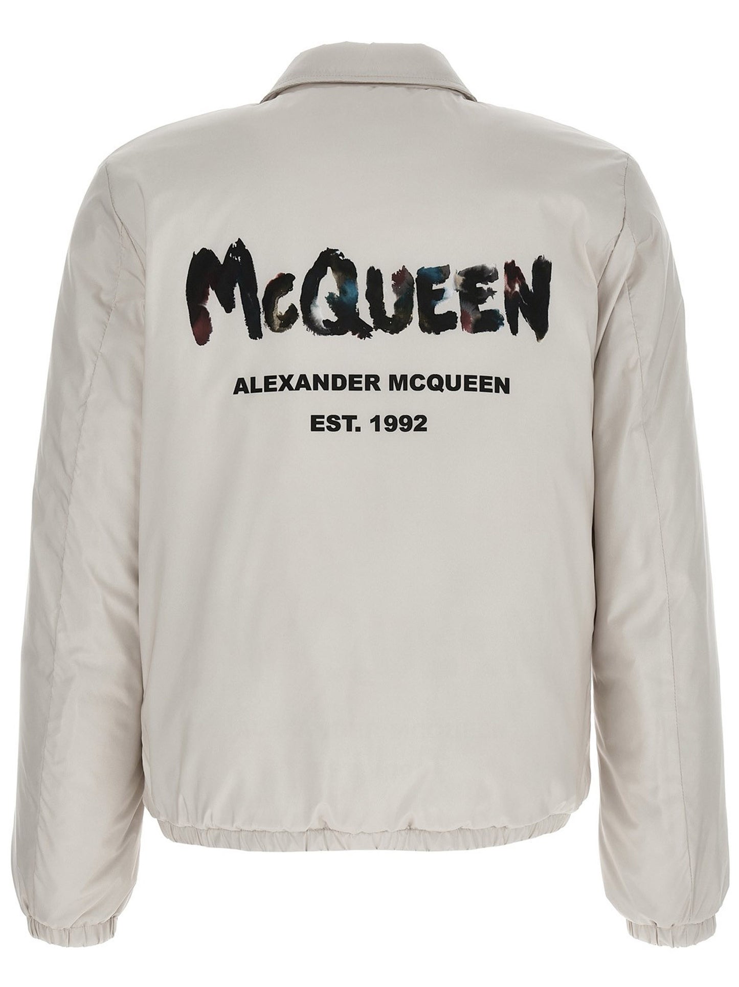 Alexander McQUEEN LOGO PRINT DOWN JACKET 662323QUR601241