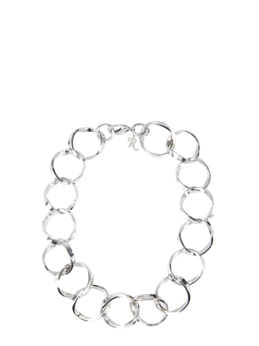 RAF SIMONS LINKED RINGS NECKLACE 221-993460000082