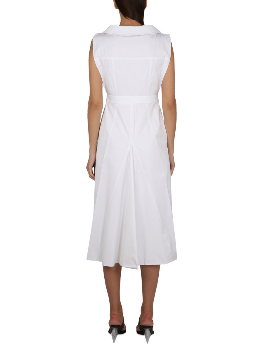 Alexander McQUEEN COTTON DRESS 745627QAABC9000