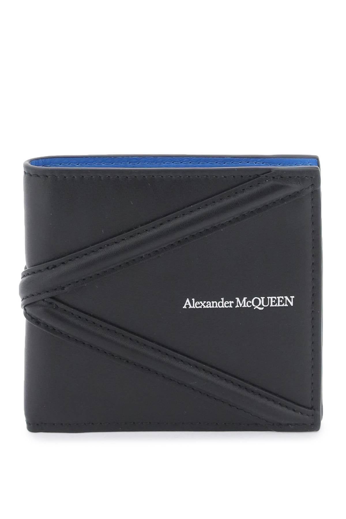 Alexander McQUEEN harness bifold wallet 7263201AAD01000