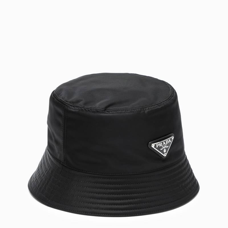 Prada Black nylon fisherman hat 2HC1372DMIK_PRADA-F0002