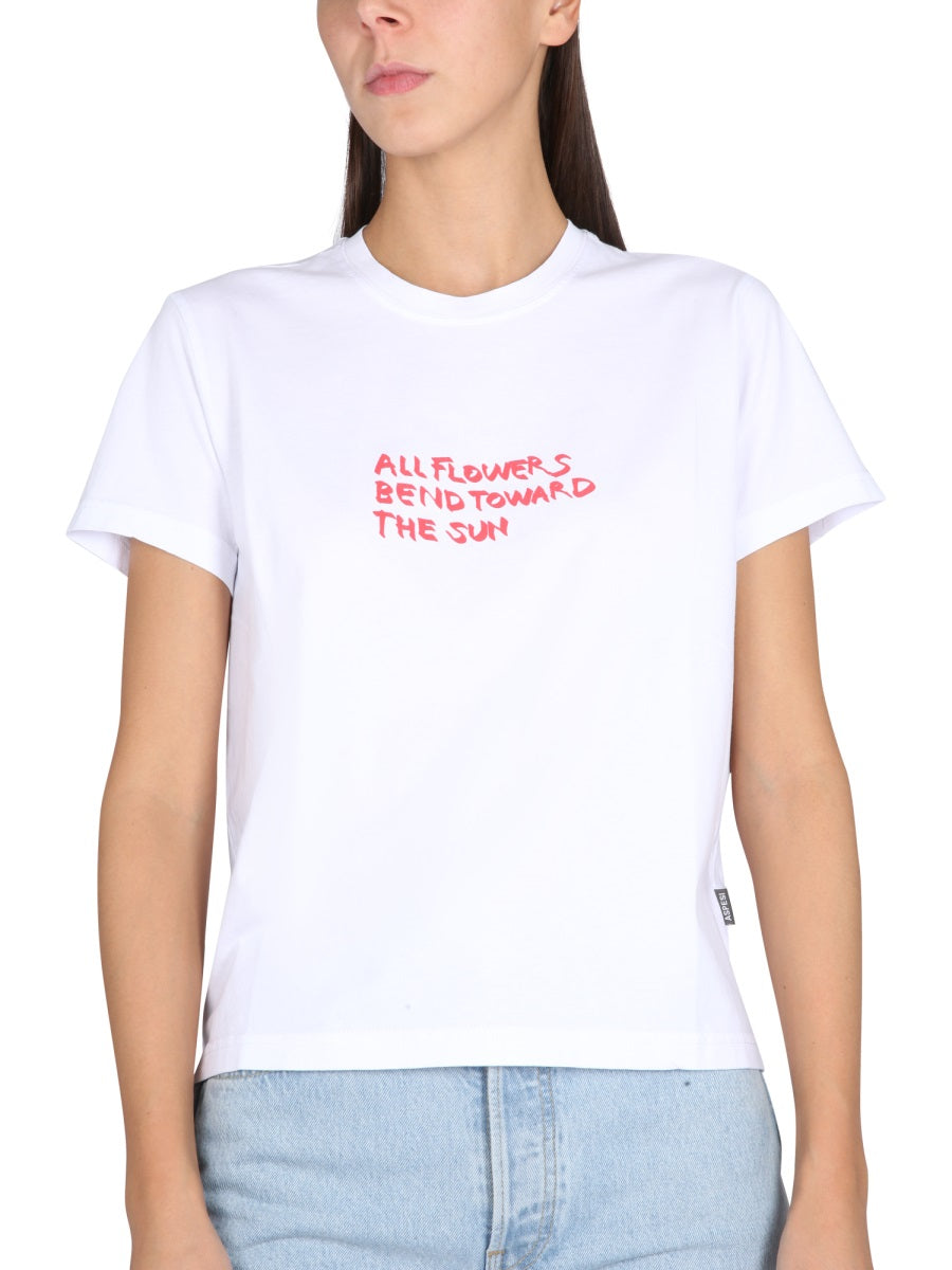 ASPESI ALL FLOWERS T-SHIRT Z111M14401072