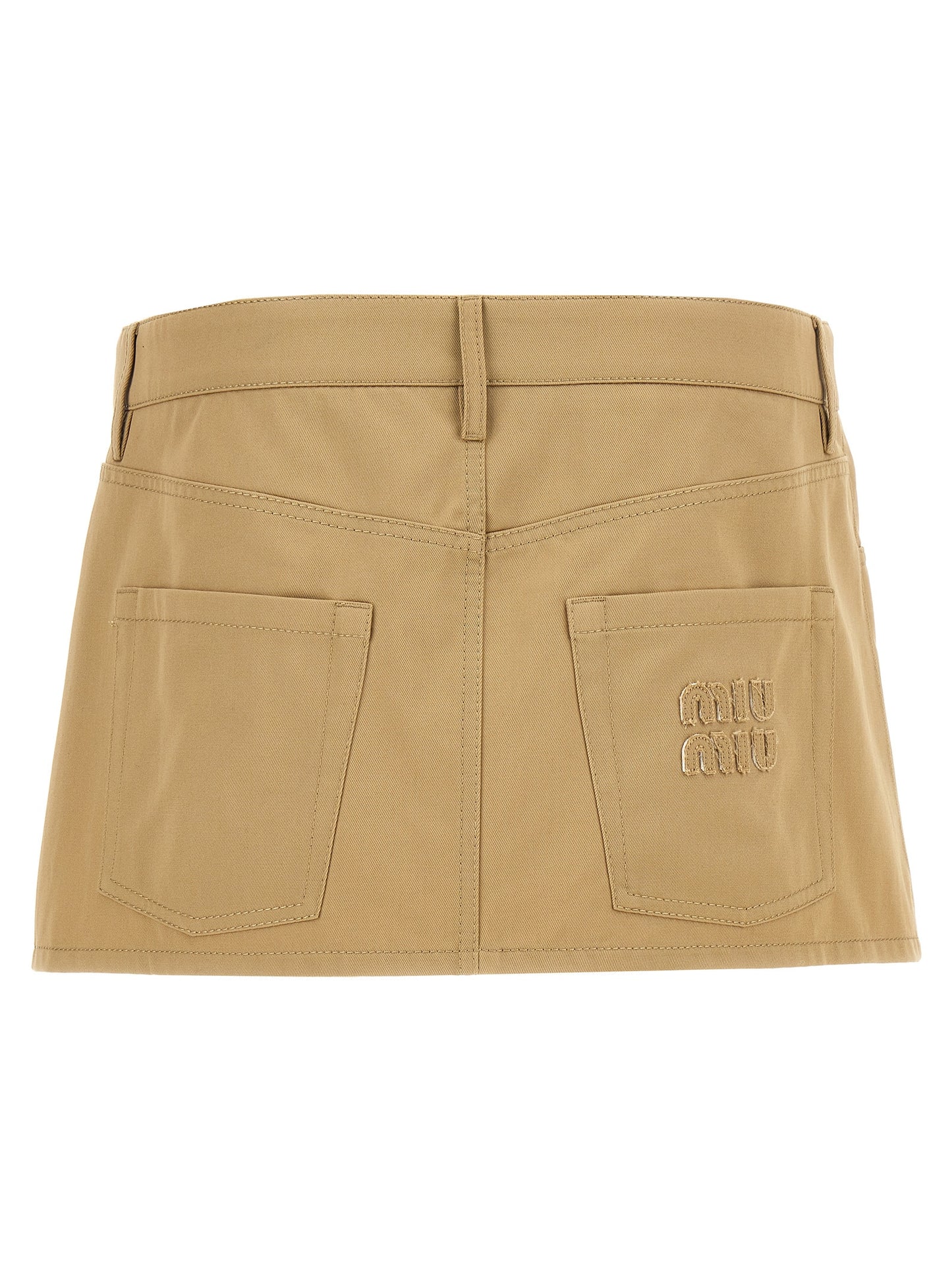 MIU MIU CHINOS SKIRTS MG2241SOOO1UPXF0065