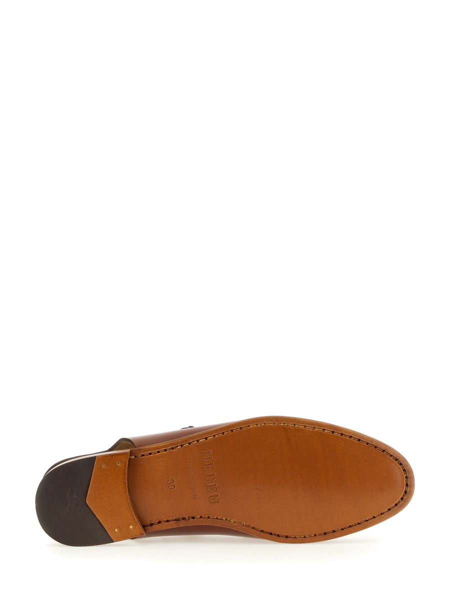 HEREU MOCCASIN SLIGBACK T-BAR "ROQUETA" WFROQUTAN