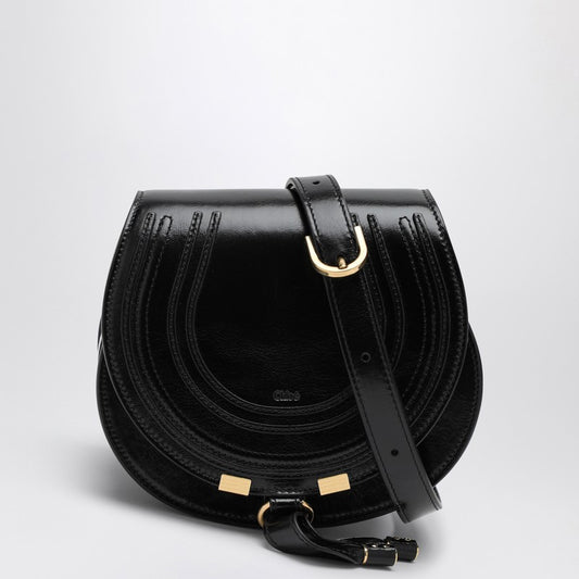 Chloé Marcie black small saddle bag CHC24AS680N57P_CHLOE-001